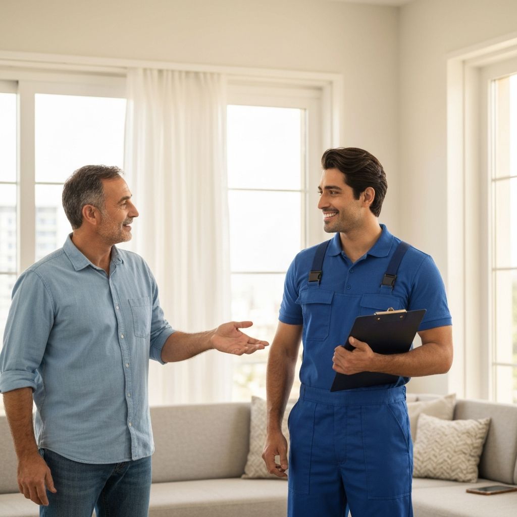 A2Z West Plumber discussing service pricing with Delhi homeowner